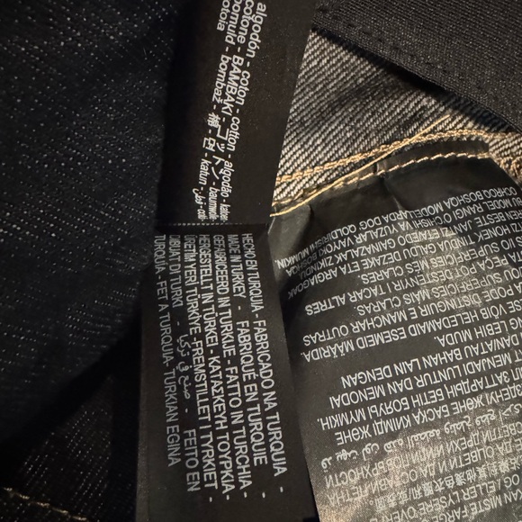 ZARA Dark Wash Denim Midi Skirt – Size M – New With Tags - Picture 4 of 5